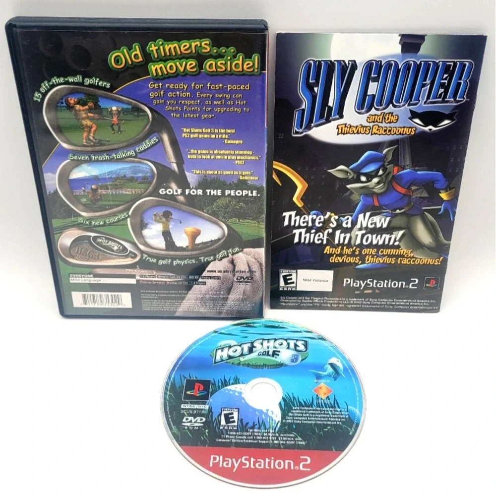 Hot Shots Golf 3 - Playstation 2 PS2‎ Game CIB COMPLETE IN BOX